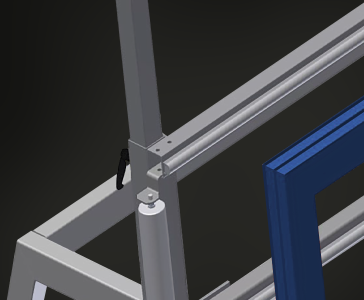 MS 3000 Pull-out profile support Someco